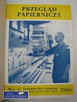 PRZEGLĄD PAPIERNICZY NR 1/ 1996 w sklepie internetowym Wieszcz.pl