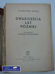 DWADZIEŚCIA LAT PÓŹNIEJ - tom I w sklepie internetowym Wieszcz.pl