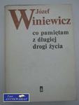 CO PAMIĘTAM Z DŁUGIEJ DROGI ŻYCIA w sklepie internetowym Wieszcz.pl