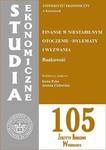 Finanse w niestabilnym otoczeniu - dylematy i wyzwania. Bankowość. SE 105 w sklepie internetowym Wieszcz.pl