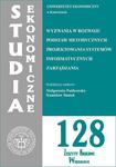 Wyzwania w rozwoju podstaw metodycznych projektowania systemów informatycznych zarządzania. SE 128 w sklepie internetowym Wieszcz.pl