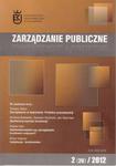 Zarządzanie Publiczne nr 2(20)/2012 w sklepie internetowym Wieszcz.pl