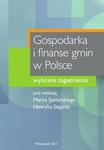 Gospodarka i finanse gmin w Polsce. Wybrane zagadnienia w sklepie internetowym Wieszcz.pl