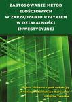 Zastosowanie metod ilościowych w zarządzaniu ryzykiem w działalności inwestycyjnej w sklepie internetowym Wieszcz.pl