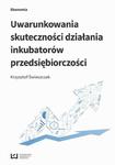 Uwarunkowania skuteczności działania inkubatorów przedsiębiorczości w sklepie internetowym Wieszcz.pl