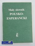 MAŁY SŁOWNIK POLSKO-ESPERANCKI w sklepie internetowym Wieszcz.pl