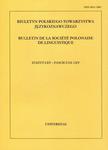 Biuletyn Polskiego Towarzystwa Językoznawczego. Zeszyt LXV w sklepie internetowym Wieszcz.pl