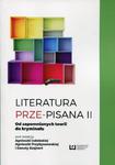 Literatura prze-pisana II Od zapomnianych teorii do kryminału w sklepie internetowym Wieszcz.pl