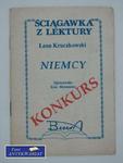 ŚCIĄGAWKA Z LEKTURY NIEMCY LEON KRUCZKOWSKI w sklepie internetowym Wieszcz.pl