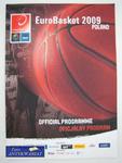 EUROBASKET 2009 POLAND OFICJALNY PROGRAM w sklepie internetowym Wieszcz.pl