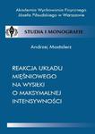 Reakcja układu mięśniowego na wysiłki o maksymalnej intensywności w sklepie internetowym Wieszcz.pl