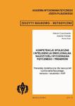 Kompetencje społeczne i inteligencja emocjonalna nauczycieli wychowania fizycznego i trenerów Warsztaty dydaktyczne dla nauczycieli wychowania fizycznego, trenerów i studentów AWF w sklepie internetowym Wieszcz.pl