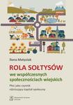 Rola sołtysów we współczesnych społecznościach wiejskich Płeć jako czynnik różnicujący kapitał społeczny w sklepie internetowym Wieszcz.pl