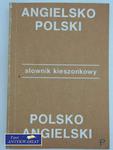 SŁOWNIK KIESZONKOWY ANGIELSKO-POLSKI POLSKO-ANGIELSKI w sklepie internetowym Wieszcz.pl