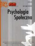Psychologia Społeczna nr 1(13)/2010 w sklepie internetowym Wieszcz.pl
