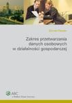 Zakres przetwarzania danych osobowych w działalności gospodarczej w sklepie internetowym Wieszcz.pl
