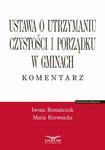 Ustawa o utrzymaniu czystości i porządku w gminach. Komentarz w sklepie internetowym Wieszcz.pl