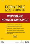 Wspieranie nowych inwestycji Poradnik Gazety Prawnej 10/2018 w sklepie internetowym Wieszcz.pl