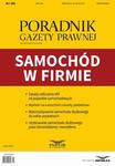 Samochód w firmie Poradnik Gazety Prawnej 7/2018 w sklepie internetowym Wieszcz.pl