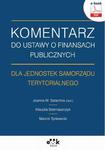 Komentarz do ustawy o finansach publicznych dla jednostek samorządu terytorialnego (e-book) w sklepie internetowym Wieszcz.pl