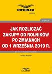 Jak rozliczać zakupy od rolników po zmianach od 1 września 2019 r. w sklepie internetowym Wieszcz.pl