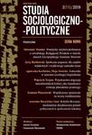 Studia Socjologiczno-Polityczne 2(11) 2019 w sklepie internetowym Wieszcz.pl