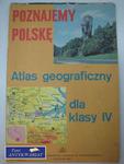 ATLAS GEOGRAFICZNY DLA KLASY IV w sklepie internetowym Wieszcz.pl