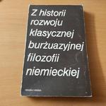 Z historii rozwoju klasycznej burżuazyjnej filozofii niemieckiej w sklepie internetowym Wieszcz.pl