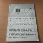 Poezja posłanie do nadwrażliwych 11/1985 w sklepie internetowym Wieszcz.pl