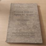 Pamiętnik kliniczny Szpitala Św. Łazarza wyd. 1933r. TOM 3 zeszyt 1 w sklepie internetowym Wieszcz.pl