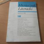 Miesięcznik literacki grudzień 1976 numer 12 w sklepie internetowym Wieszcz.pl