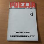Poezja 4 kwiecień 1975 rok w sklepie internetowym Wieszcz.pl