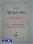 POWIEŚCI POETYCKIE, KSIĘGI NARODU POLSKIEGO w sklepie internetowym Wieszcz.pl