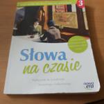 Język Polski dla klasy 3 Słowa na czasie podręcznik do kształcenia literackiego i kulturowego w sklepie internetowym Wieszcz.pl