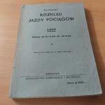 Rozkład Jazdy Pociągiem Łódź ważny od 27.V.90-30.V.92 roku. w sklepie internetowym Wieszcz.pl