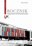 Rocznik Biblioteki Uniwersyteckiej, T. 4-5 w sklepie internetowym Wieszcz.pl