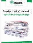 Skąd pozyskać dane do operatu wodnoprawnego w sklepie internetowym Wieszcz.pl