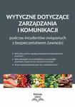 Wytyczne dotyczące zarządzania i komunikacji podczas incydentów związanych z bezpieczeństwem żywności w sklepie internetowym Wieszcz.pl