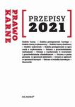 Przepisy 2021 Prawo karne sierpień 2021 w sklepie internetowym Wieszcz.pl