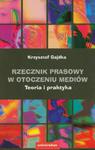 Rzecznik prasowy w otoczeniu mediów Teoria i praktyka w sklepie internetowym Wieszcz.pl