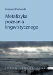 Metafizyka poznania lingwistycznego w sklepie internetowym Wieszcz.pl