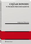 Ciężar dowodu w polskim procesie karnym w sklepie internetowym Wieszcz.pl