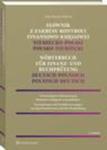 Słownik z zakresu kontroli finansowo-księgowej – niemiecko-polski, polsko-niemiecki w sklepie internetowym Wieszcz.pl