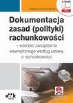 Dokumentacja zasad (polityki) rachunkowości – wzorzec zarządzenia wewnętrznego według ustawy o rachunkowości (z suplementem elektronicznym) eBRF1456e w sklepie internetowym Wieszcz.pl