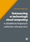 Outsourcing w technologii cloud computing w działalności krajowych zakładów ubezpieczeń w sklepie internetowym Wieszcz.pl