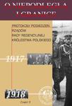 O niepodległą i granicę Tom 10 Część 2 Protokoły posiedzeń rządów Rady Regencyjnej Królestwa Polskiego w sklepie internetowym Wieszcz.pl