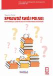 Sprawdź swój polski. Interaktywne testy poziomujące z języka polskiego dla obcokrajowców na platformie edukacyjnej dzwonek.pl. Kod dostępu. w sklepie internetowym Wieszcz.pl