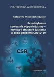Przedsiębiorca społecznie odpowiedzialny – motywy i strategie działania w dobie pandemii COVID-19 w sklepie internetowym Wieszcz.pl