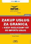 Zakup usług za granicą – kiedy rozliczamy VAT od importu usług w sklepie internetowym Wieszcz.pl