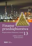 FINANSE PRZEDSIĘBIORSTWA 13. Bezpieczeństwo finansowe i rozwój w sklepie internetowym Wieszcz.pl